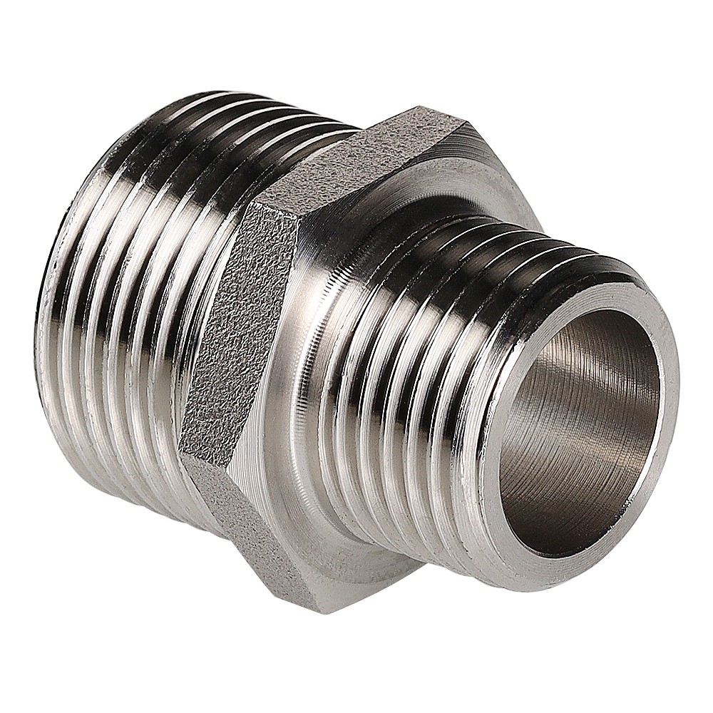 Ниппель переходной VALTEC VTr.580.N 1/2 x 3/8 дюйма НР-НР VTr.580.N.0403