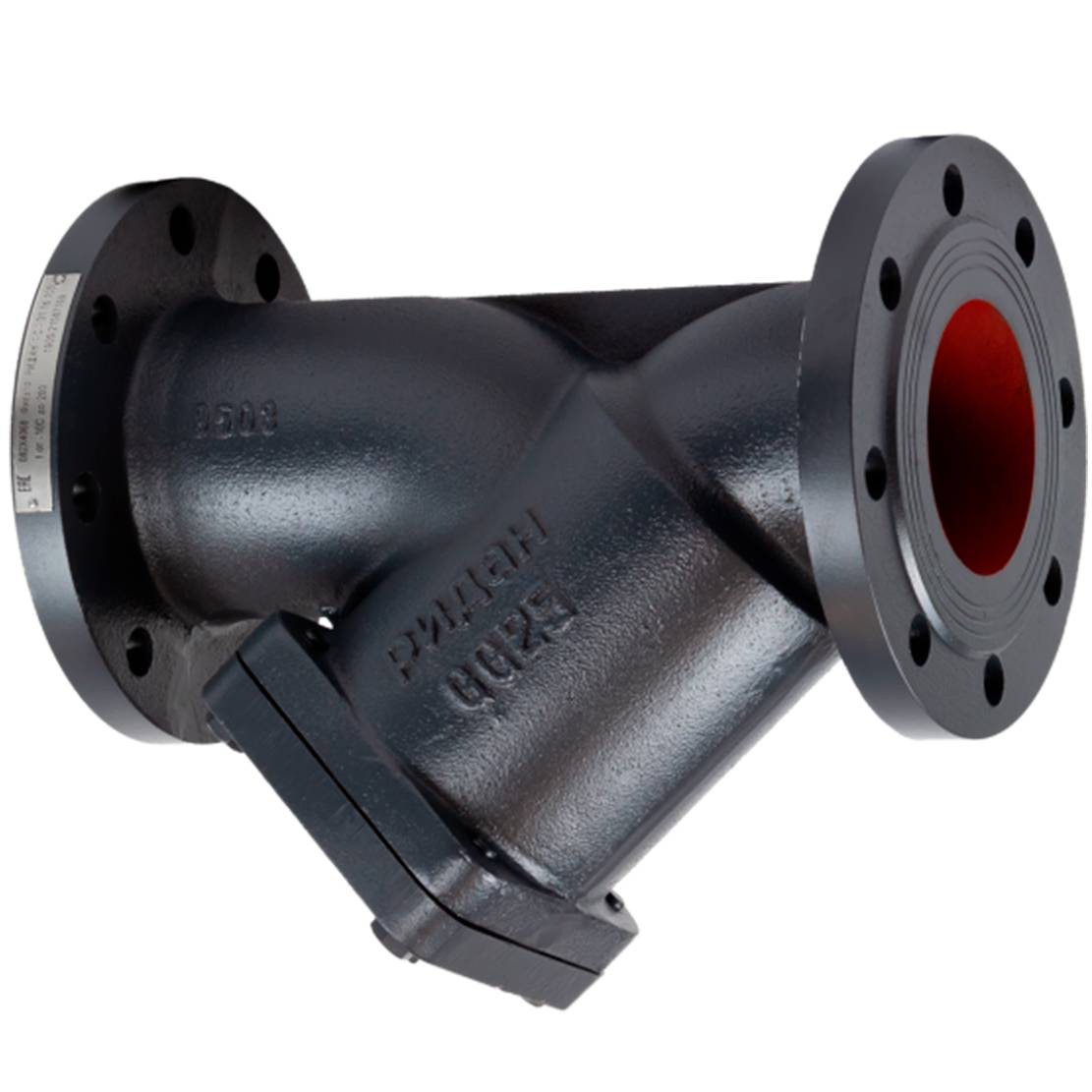 Фильтр сетчатый фланцевый Ридан ФСФ DN350 PN16 с пробкой корпус GG25 065B7750R