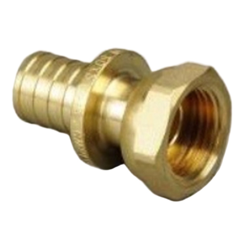 Муфта переходная аксиальная ONE PLUS 16x1/2 с накидной гайкой латунь НС-1691807