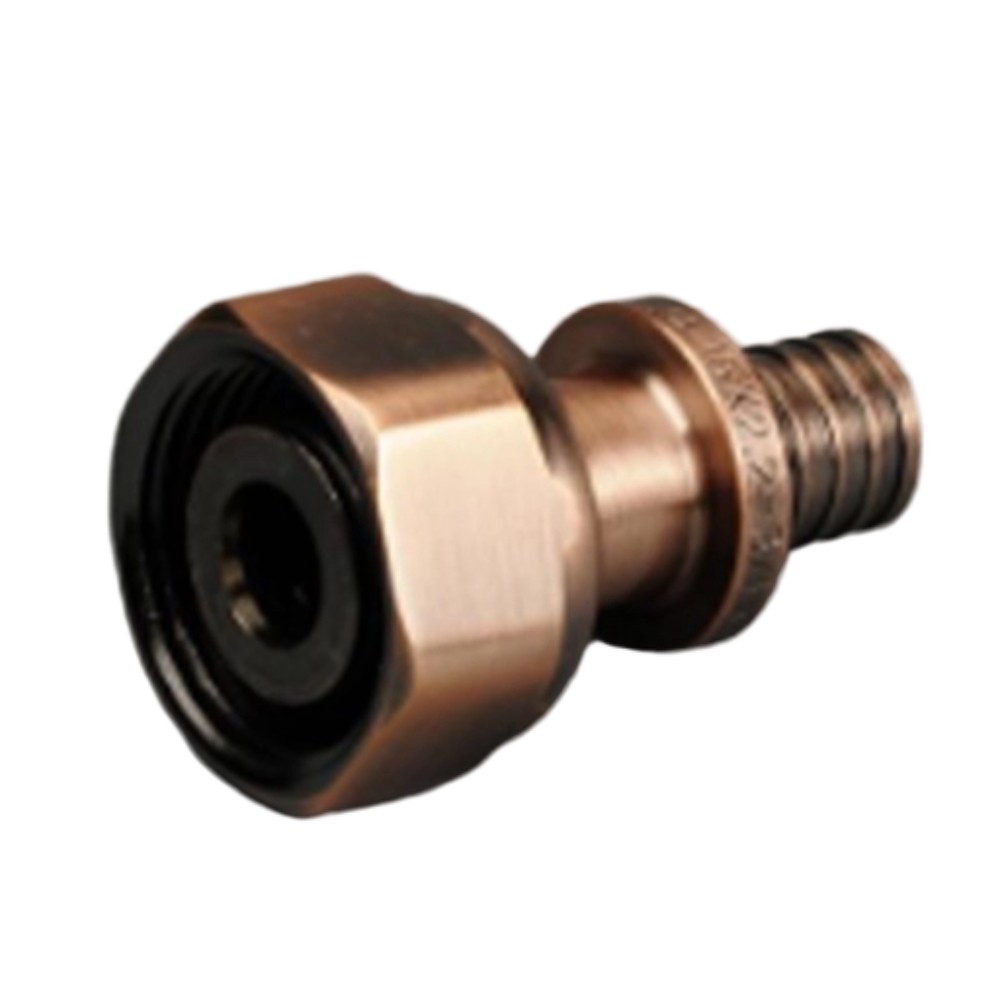 Муфта ONE PLUS 16x2.2-3/4 с накидной гайкой бронза НС-1691811