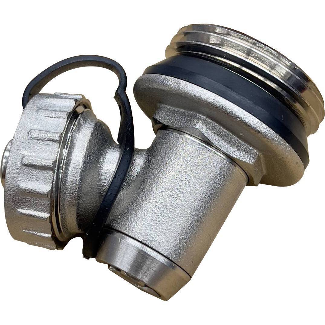 Концевая группа для коллектора Varmega 1 с регулируемым дренажным вентилем VM15911