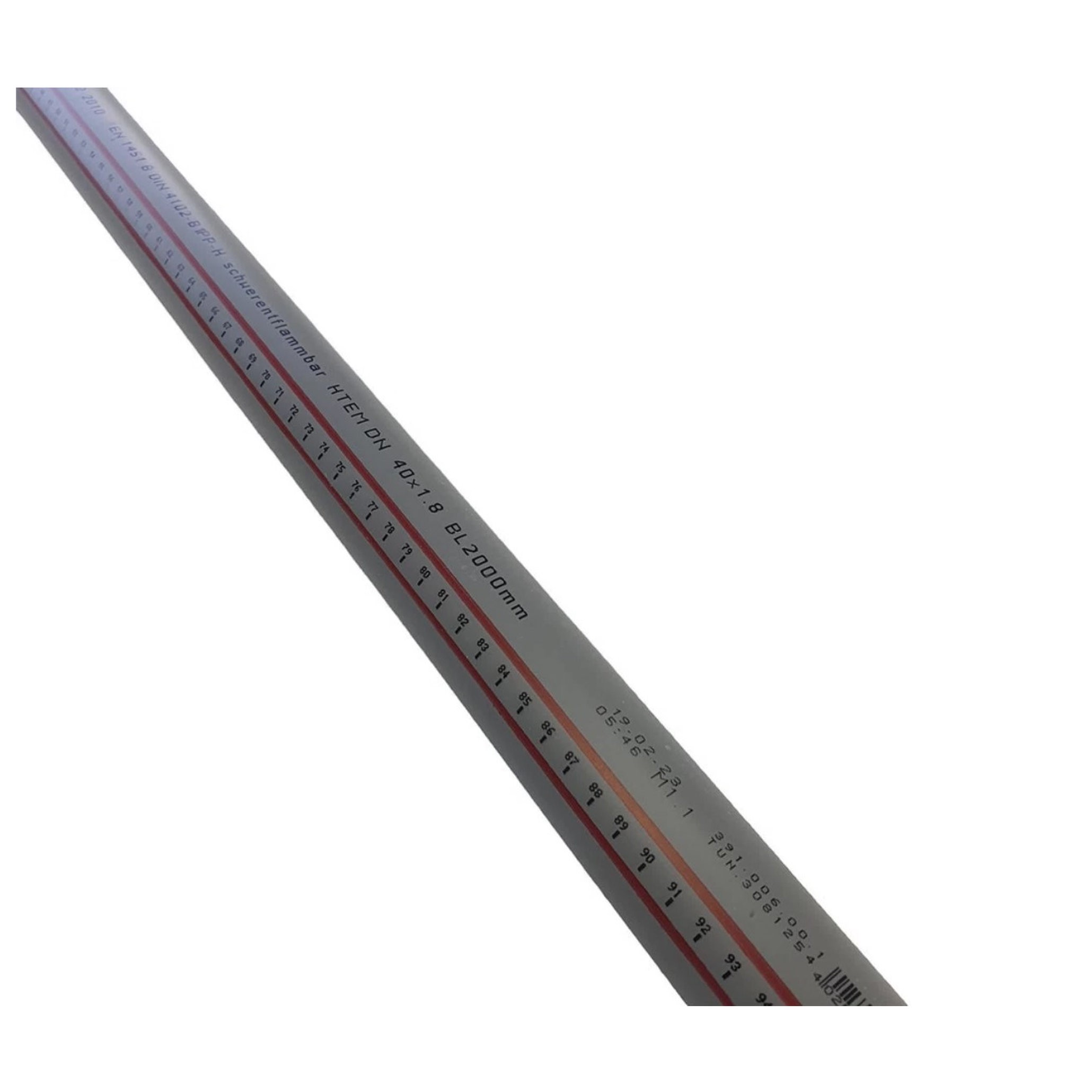 Труба канализационная внутренняя Ostendorf HTEM 40х2000 мм 111060