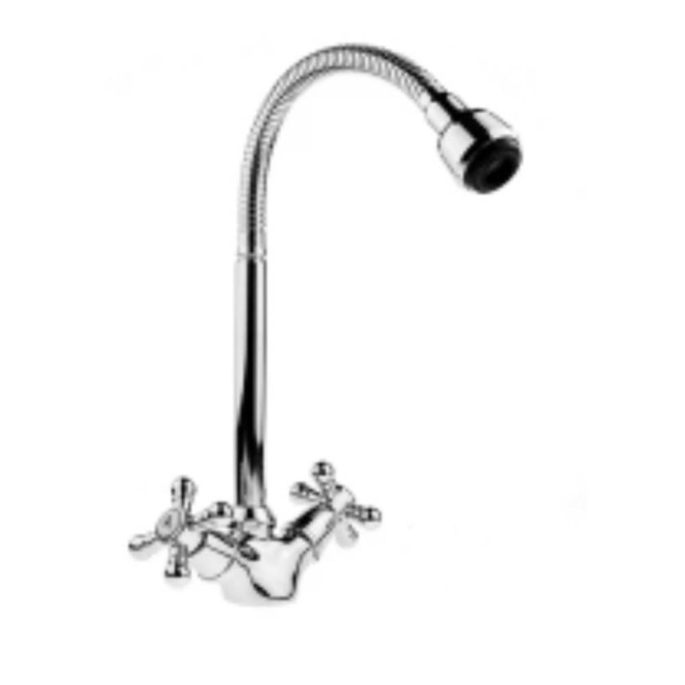 Смеситель для кухни Белые колодези TYE-1030 1/2 с гибким изливом под шпильку TYE-1030