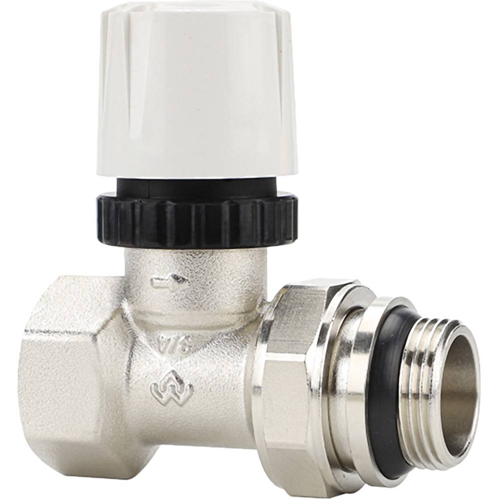 Клапан радиаторный термостатический прямой Varmega 3/4 с самоуплотняющимся полусгоном VM10513