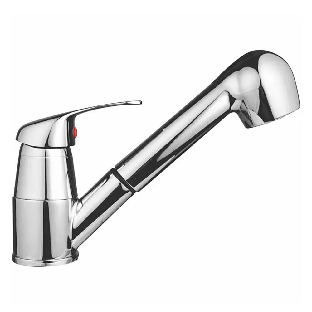 Смеситель для мойки Профсан ПСМ-104-33 однорычажный с выдвижным изливом PSM-104-33