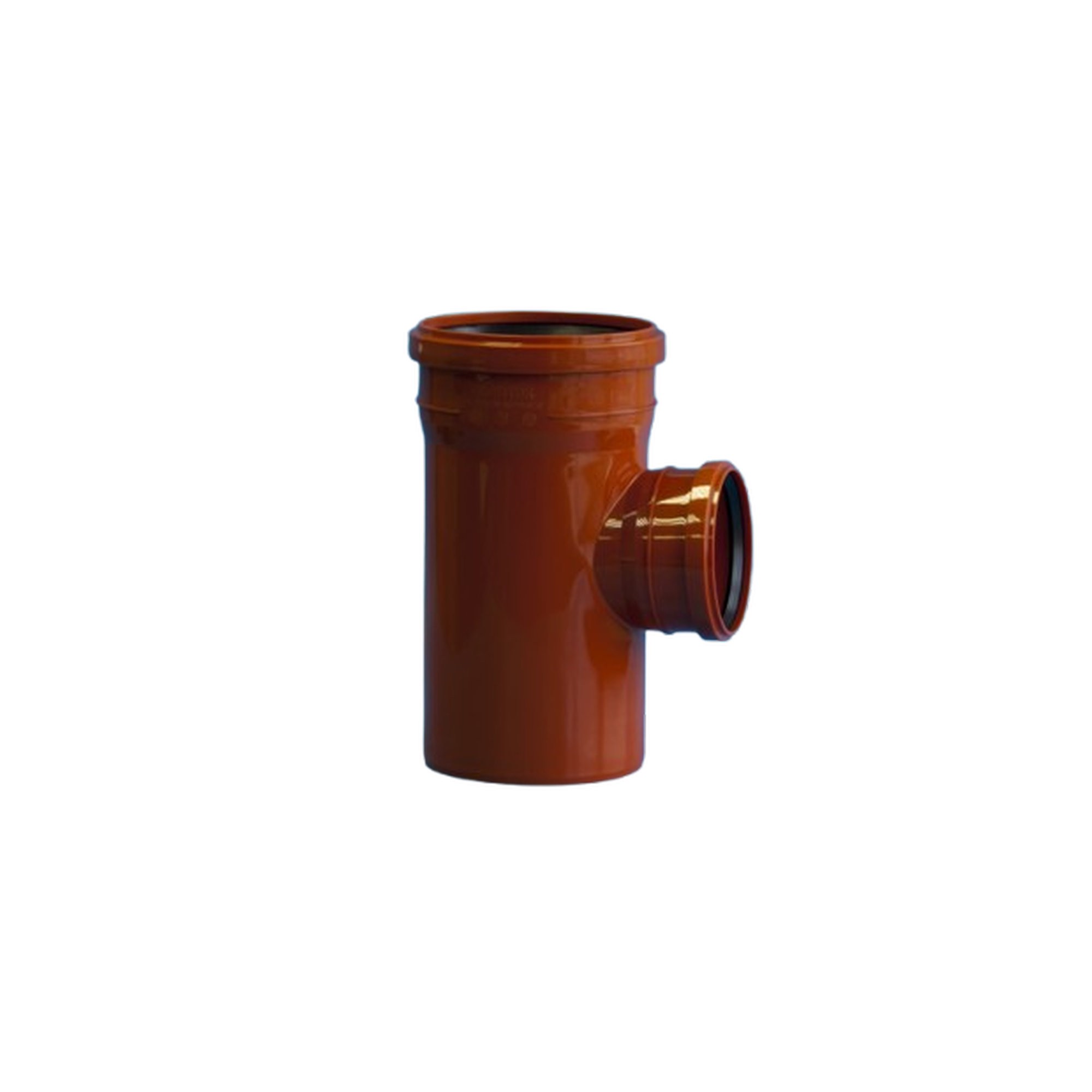 Тройник для наружной канализации Политэк 160х110 мм 87° 1306919