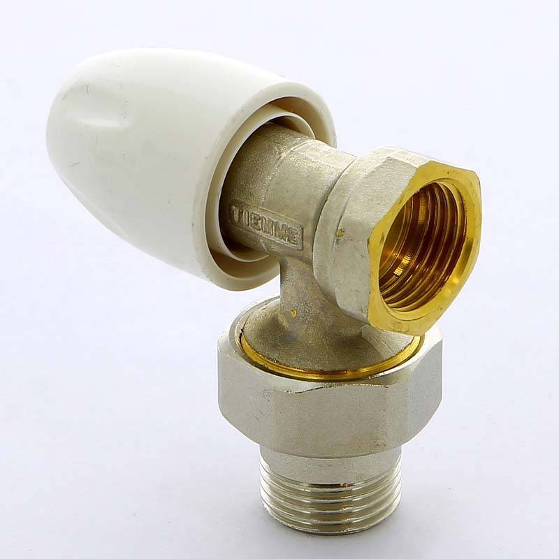 Вентиль радиаторный ручной угловой Tiemme 1/2 3220001
