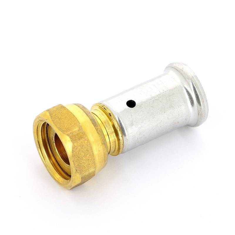 Муфта с накидной гайкой HENCO пресс 16х1/2 дюйма плоская прокладка 26P-16Z04