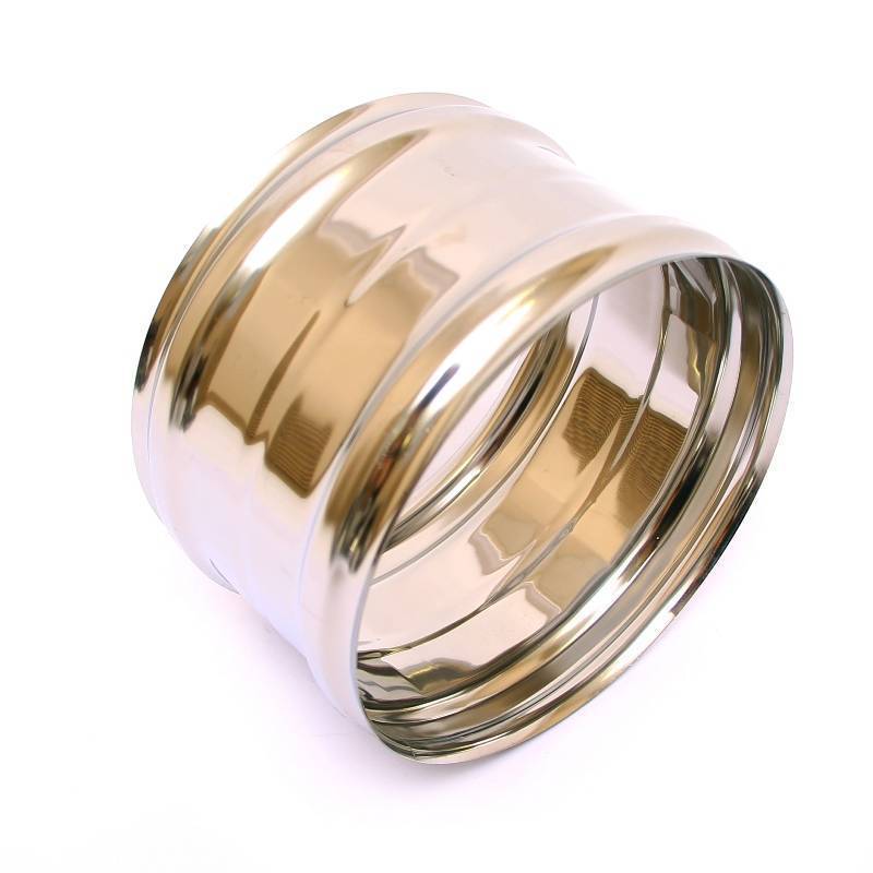 Адаптер дымохода Ferrum ММ AISI 430 0.5 мм Ø180 мм fm16.180.1.F