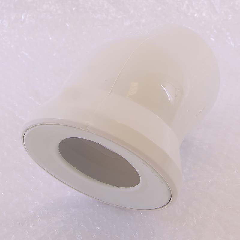 Отвод для унитаза Viega 22.5° 110 мм белый 101855