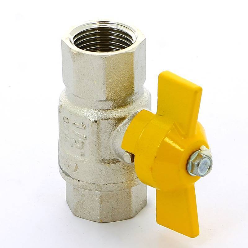 Кран шаровой для газа ITAP London 068 1/2 ВВ бабочка 0680012