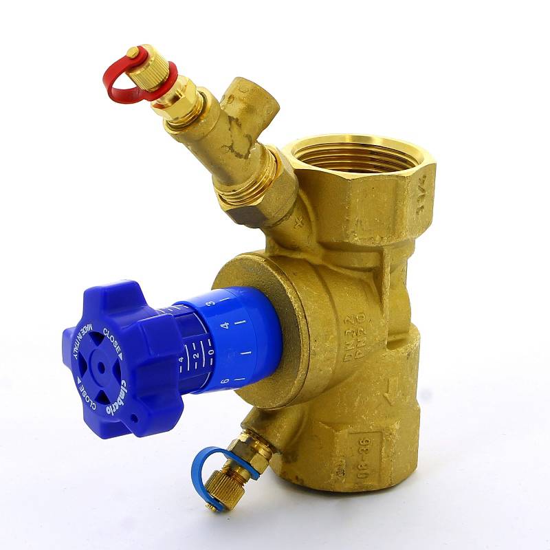 Комплект регулятора перепада давления CIM 767 и балансировочного клапана Cimberio 1 1/4 CIM 767H787ODP 114