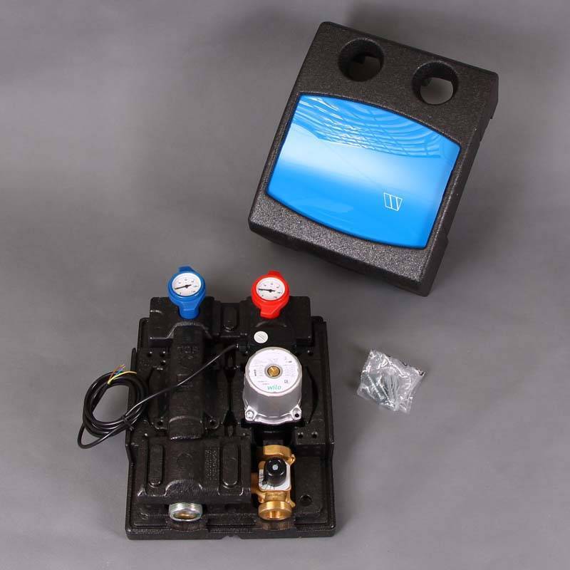 Насосно-смесительный модуль Watts PASM25 с насосом и 3-ходовым клапаном без сервопривода 10026636