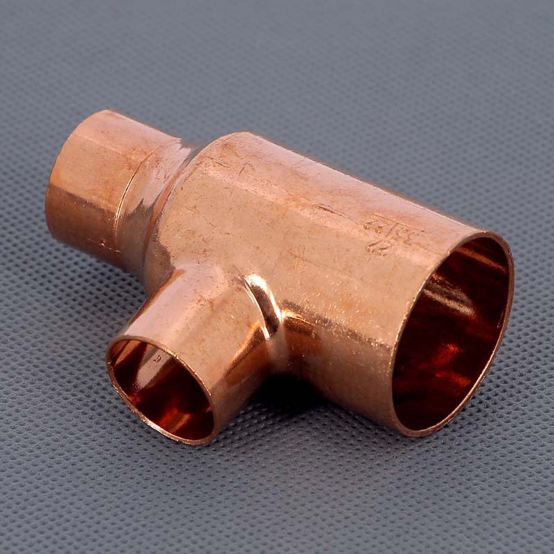 Тройник медный Viega под пайку 35х22х22 мм 123673