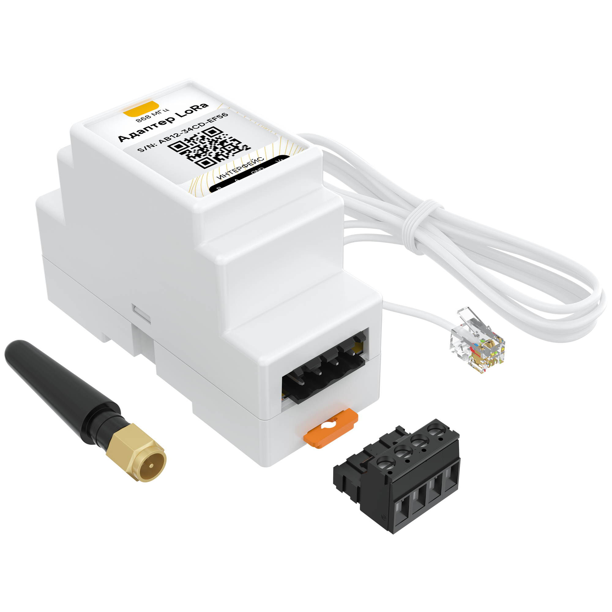 Адаптер ectoControl для беспроводных датчиков LoRa 01040