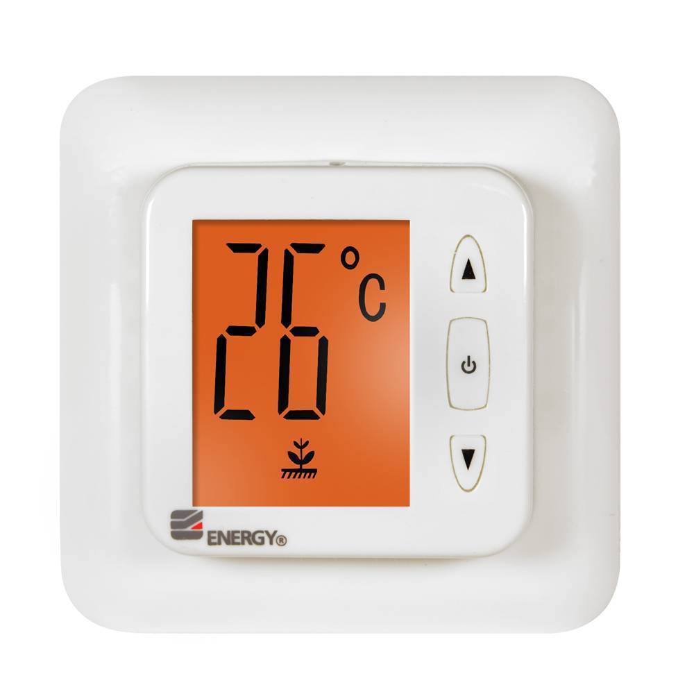 Терморегулятор Energy TK02 электронный с ЖК-дисплеем TK02