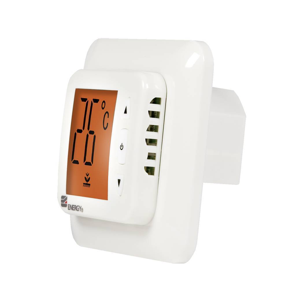 Терморегулятор Energy TK02 электронный с ЖК-дисплеем TK02