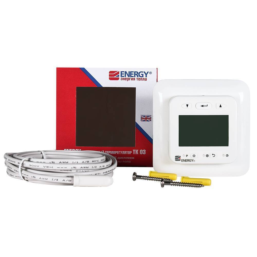Терморегулятор Energy TK03 программируемый TK03