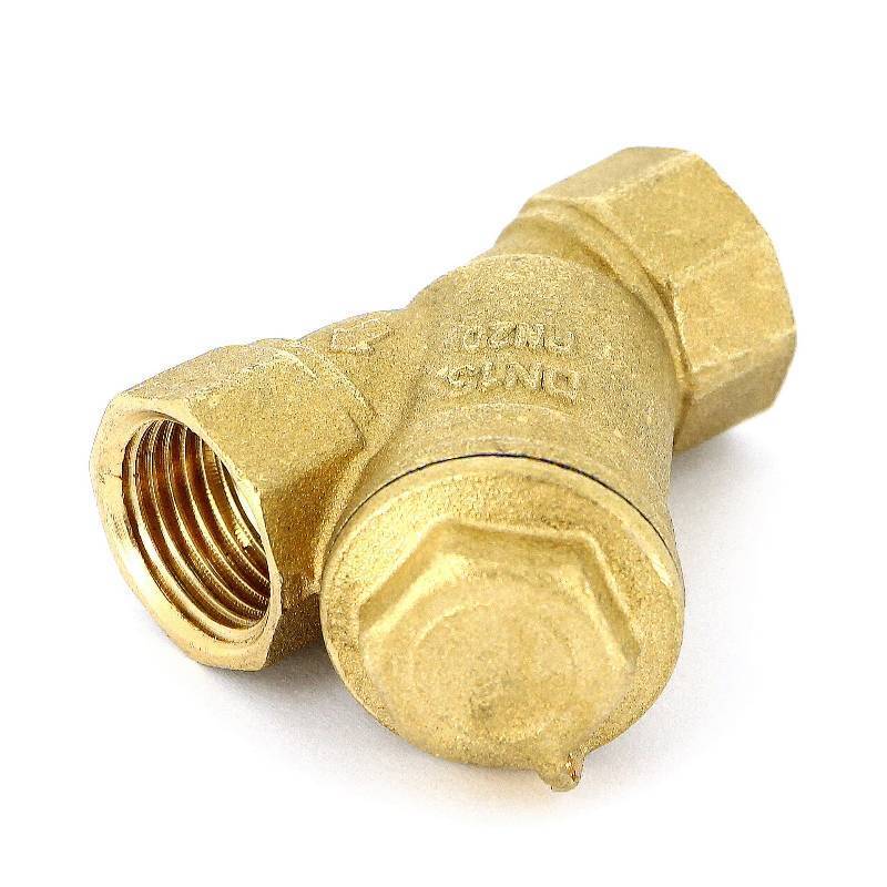 Фильтр косой Uni-Fitt ВВ 1/2 400 мкм с отверстием для пломбировки 211G2000