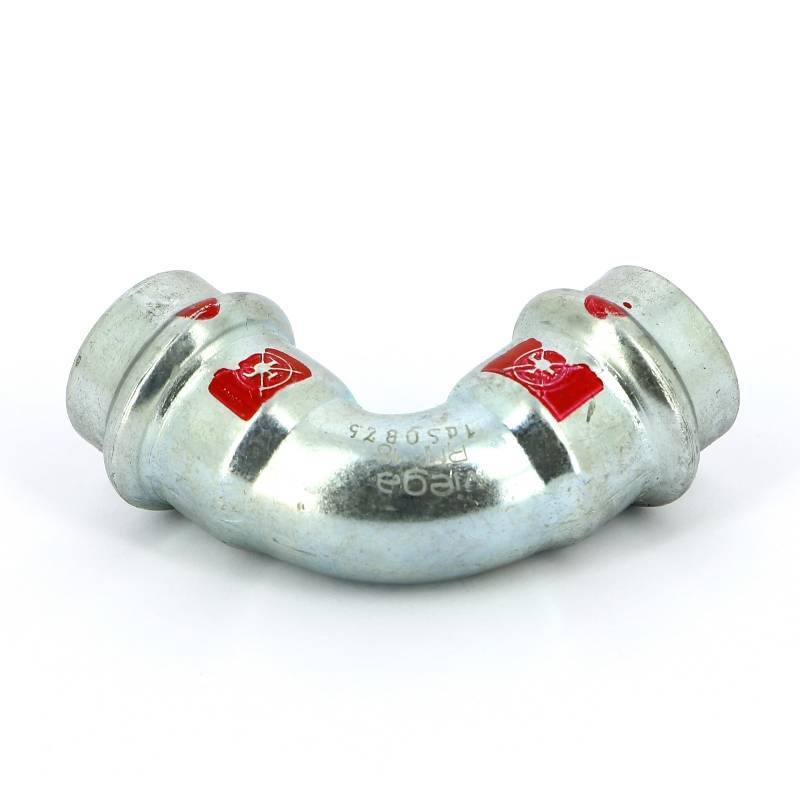 Угол 90° пресс Viega Prestabo оцинкованная сталь 18 мм 558130