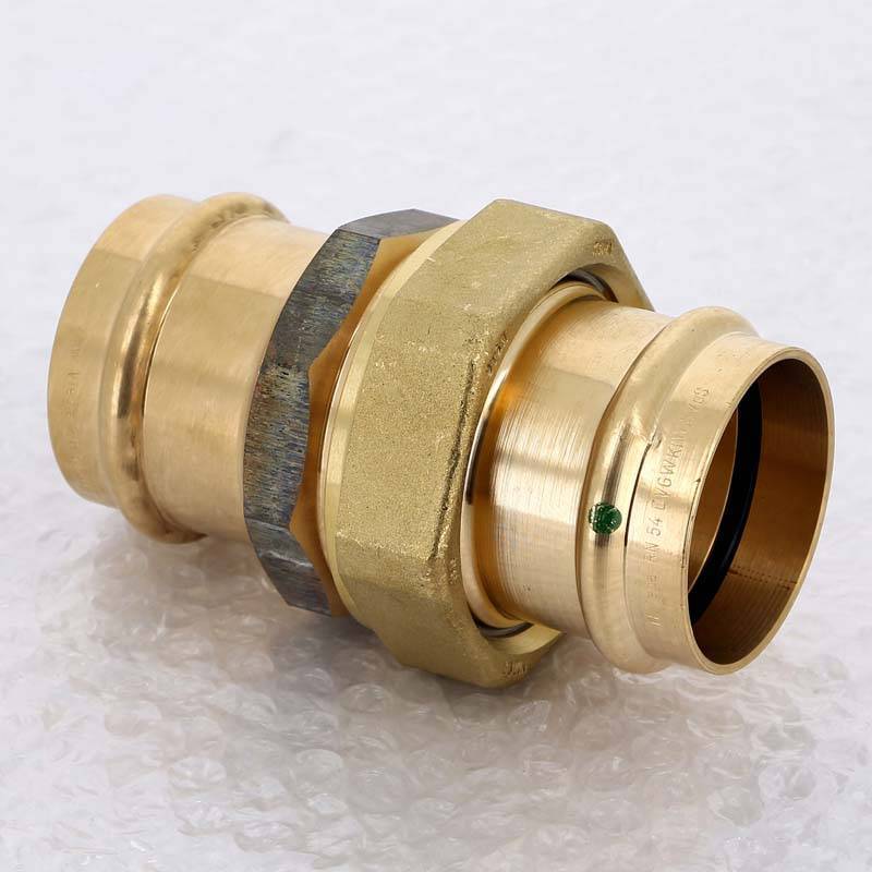 Муфта разъёмная пресс Viega Sanpress бронза 54 мм 226329