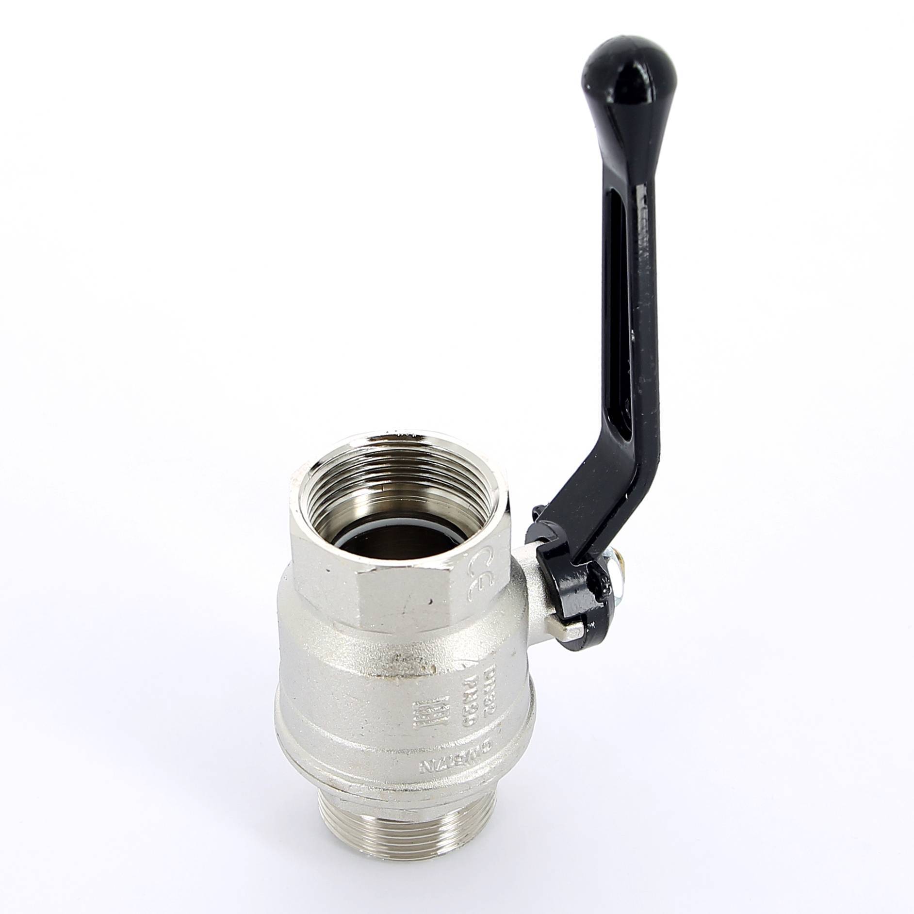 Кран шаровой Bugatti New Jersey 1 1/4 НР-ВР рычаг 09150006