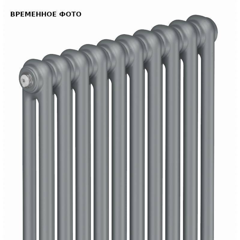 Радиатор трубчатый Rifar TUBOG 2180 6 секций нижнее подключение Титан TUB 2180-06-D1-TI