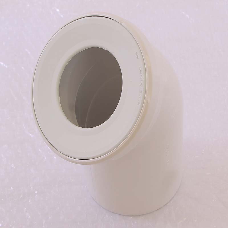 Отвод для унитаза Viega 22.5° 110 мм белый 101855