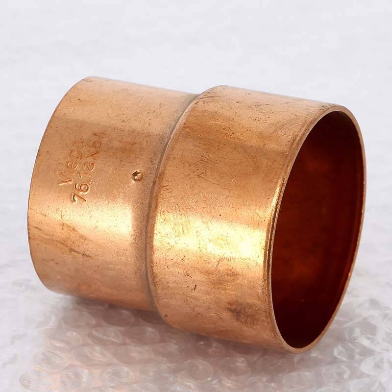 Муфта редукционная медная Viega 76.1х64 мм пайка 594381