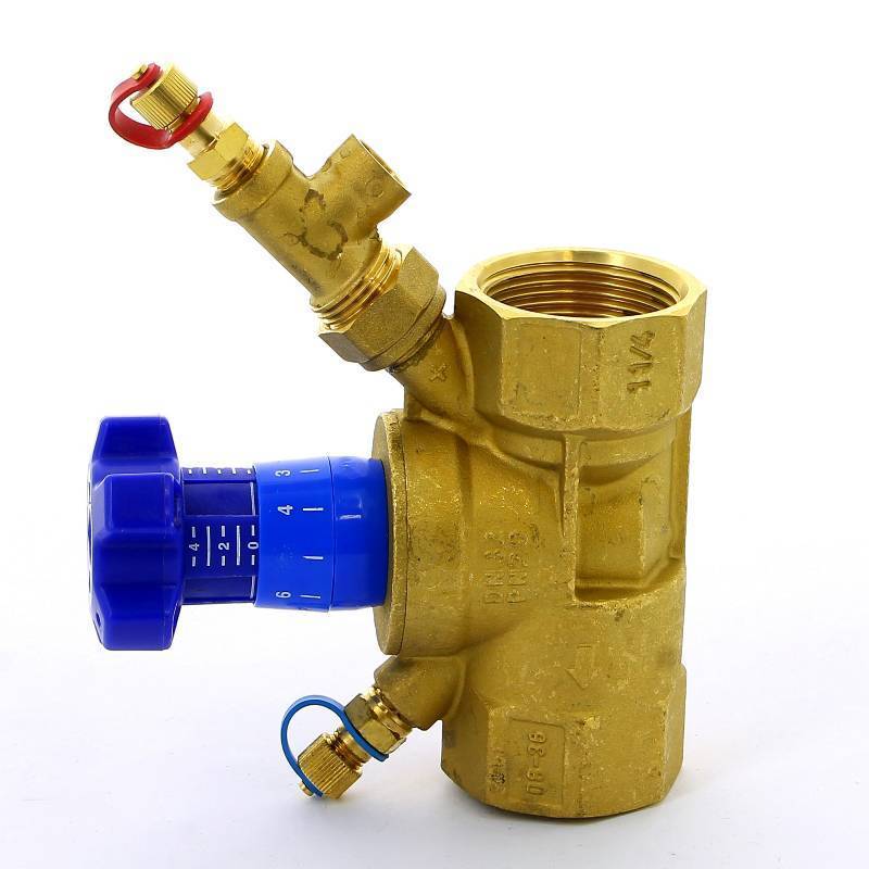 Комплект регулятора перепада давления CIM 767 и балансировочного клапана Cimberio 1 1/4 CIM 767H787ODP 114