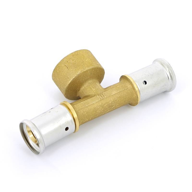 Тройник пресс Henco ВР 20 x 3/4 x 20 мм 13P-200520