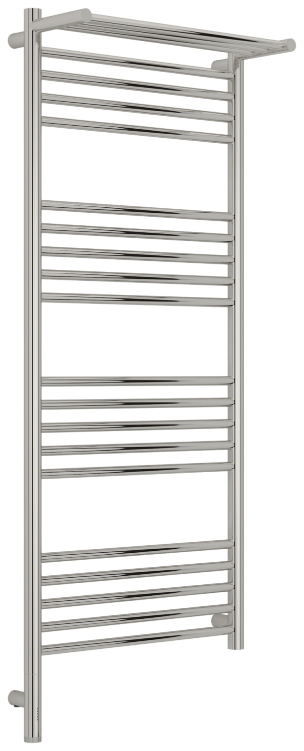 Полотенцесушитель электрический Сунержа Богема 3.1 с 1 полкой 50х120 см левый без покрытия 00-6006-1250