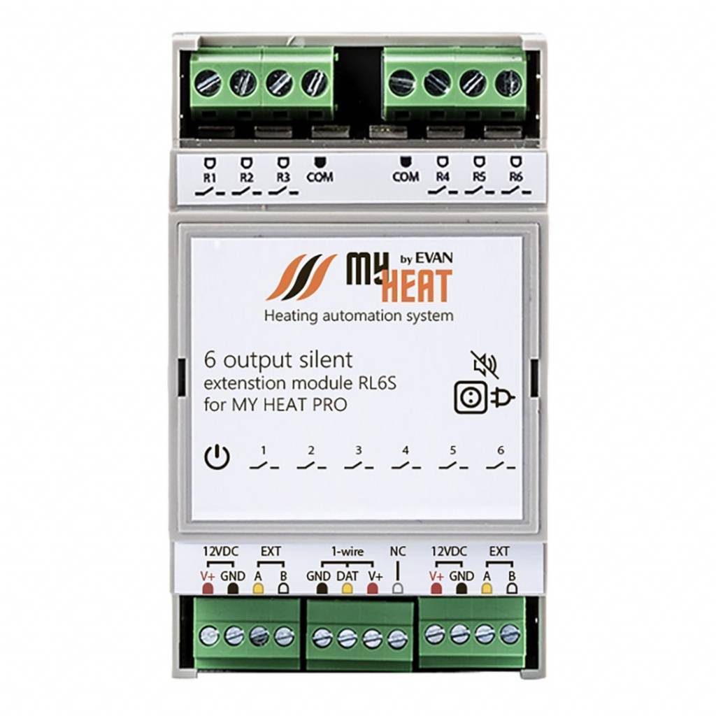 Блок расширения симисторный MyHeat RL6S