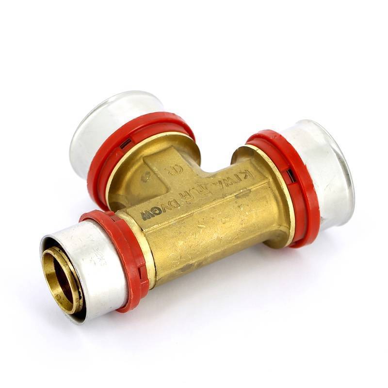 Тройник пресс Tiemme 40x40x32 мм 1650192