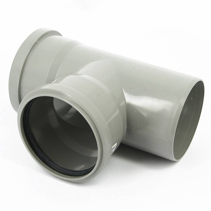 Тройник канализационный Ostendorf HT 110x110 мм 87° 115400