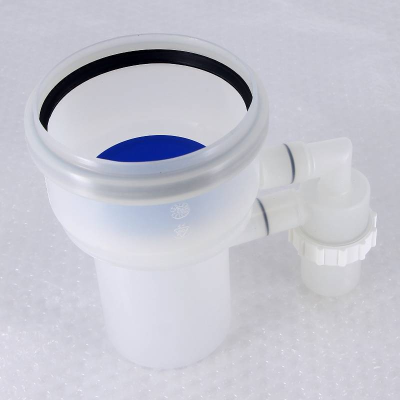 Патрубок Baxi присоединительный 110/80 мм с конденсатоотводчиком 710682001