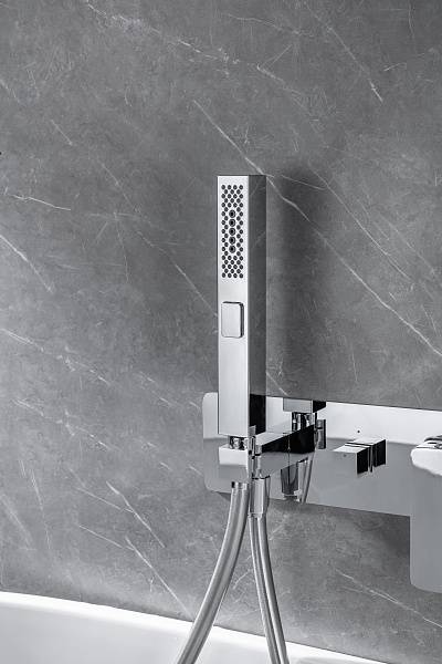 Смеситель для ванны с душем Allen Brau Infinity с внутренней частью хром 5.21007-00