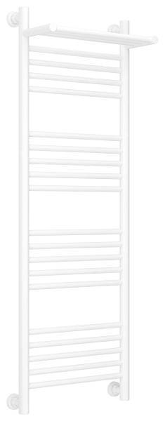 Полотенцесушитель водяной Сунержа Богема+ с 1 полкой 400x1200 мм матовый белый 30-0223-1240