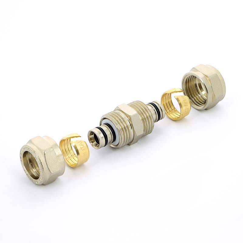 Муфта обжимная Uni-Fitt никелированная 16х16 мм 660N6600