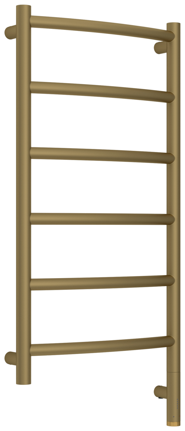 Полотенцесушитель электрический Сунержа Галант 3.1 400х800 мм правое подключение золото матовое 032-6001-8040