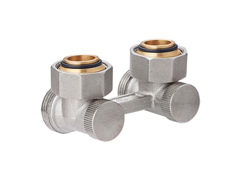 Узел нижнего подключения угловой MVI 3/4x3/4 дюйма вентильный BL.420.0505