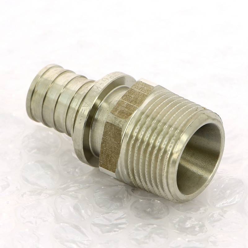 Муфта надвижная REHAU Rautitan SX 20х3/4 с наружной резьбой нержавеющая сталь 11377321001