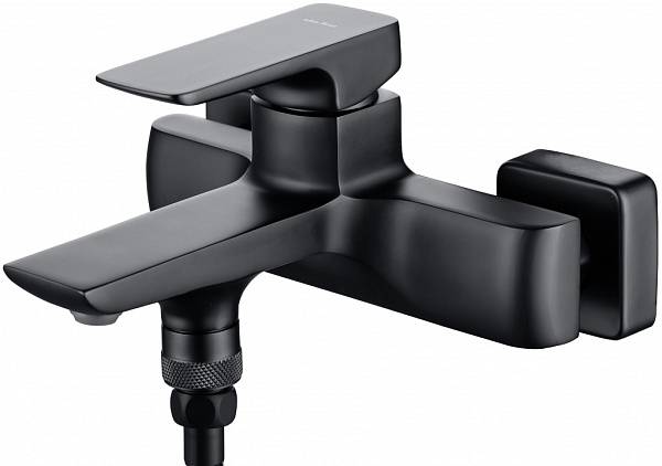 Смеситель для ванны с душем Allen Brau Infinity черный матовый 5.21006-31