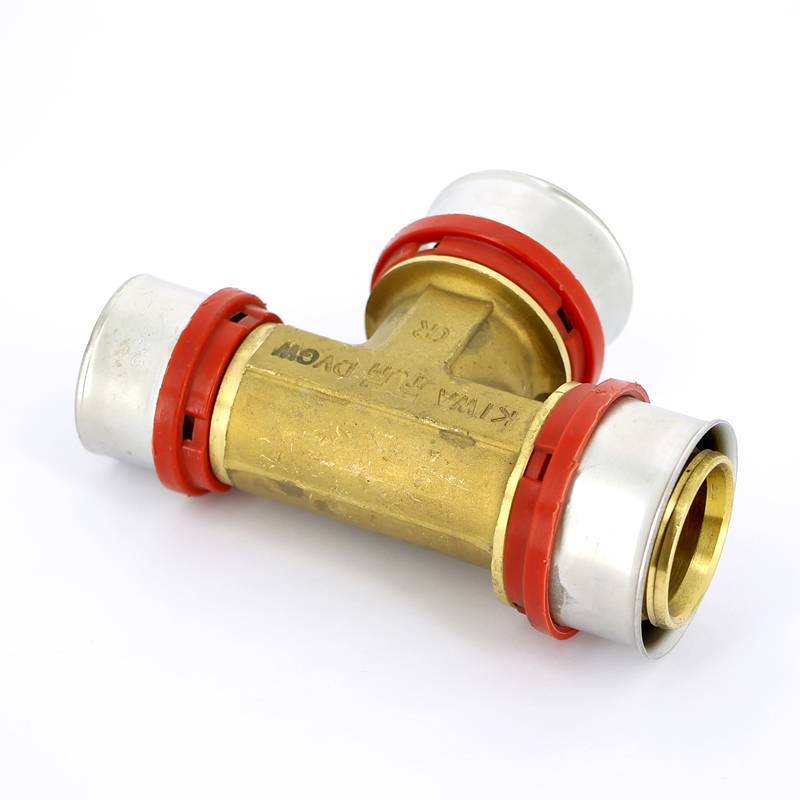 Тройник пресс Tiemme 40x40x32 мм 1650192