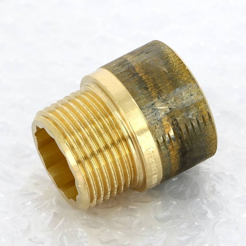 Удлинитель резьбовой НВ бронзовый Viega 1 x 25 мм 357184