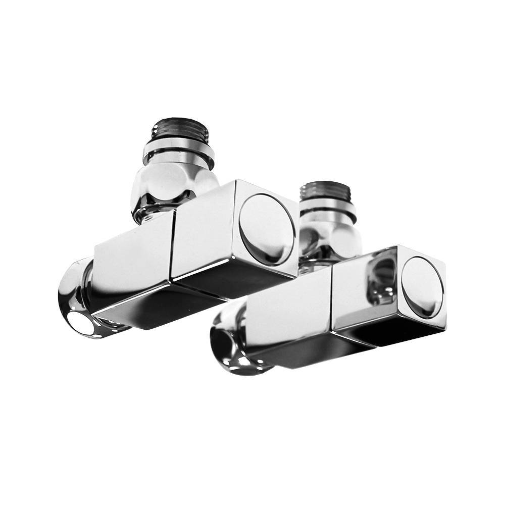 Вентили запорные угловые Сунержа квадратные пара 01-0405-0000