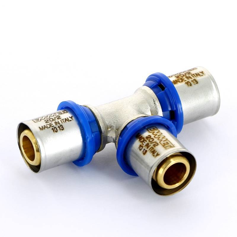 Тройник пресс EMMETI 20х20х20 мм 28101366