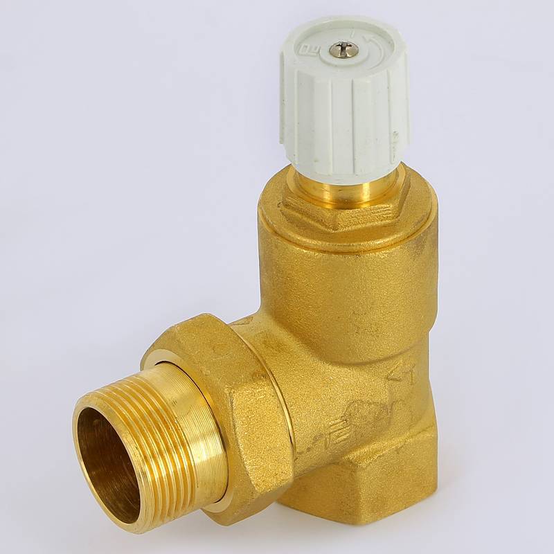 Клапан перепускной Emmeti угловой НВ 1 1/4 с разъемным соединением 01406044