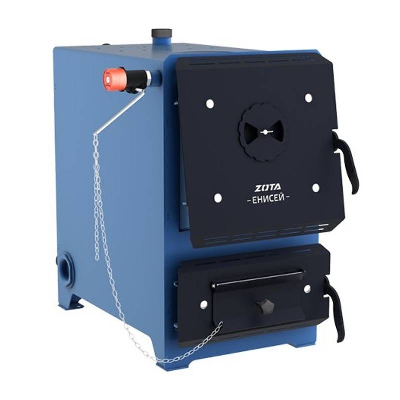 Котел твердотопливный ZOTA Енисей 23 с плитой 23 кВт EN4588140023