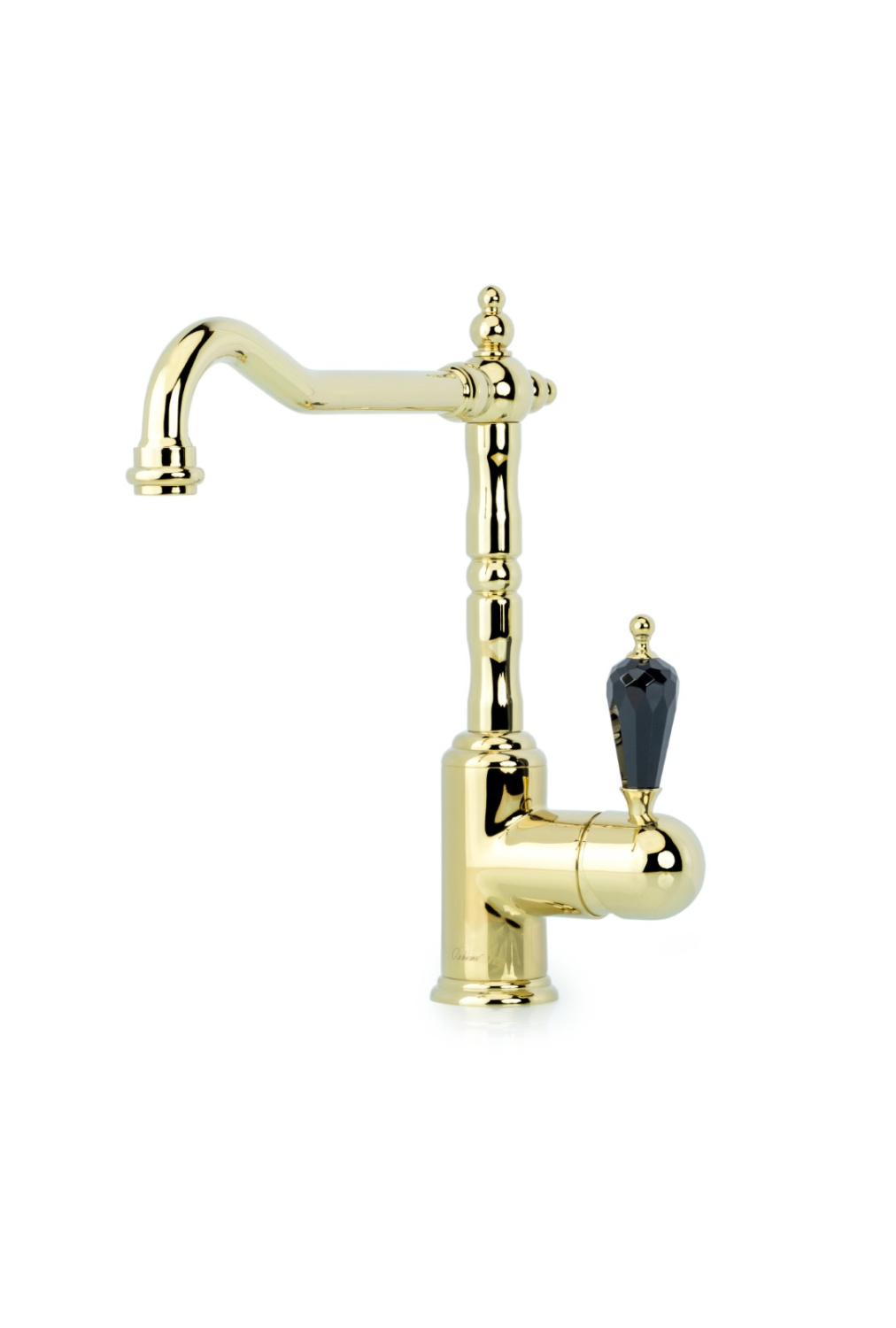 Смеситель для кухни Boheme Kitchen излив 22 см золото 102-BSW